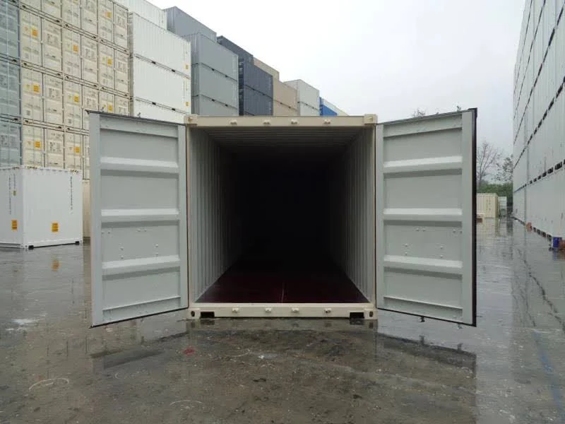 Kontener morski standard 40 stóp RAL 5010 – zdjęcie 3