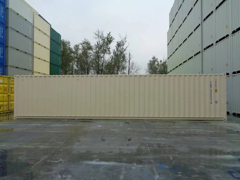 Kontener morski standard 40 stóp RAL 5010 – zdjęcie 4