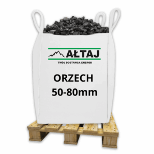 Węgiel kamienny Orzech 50–80 mm – Big Bag 1000 kg