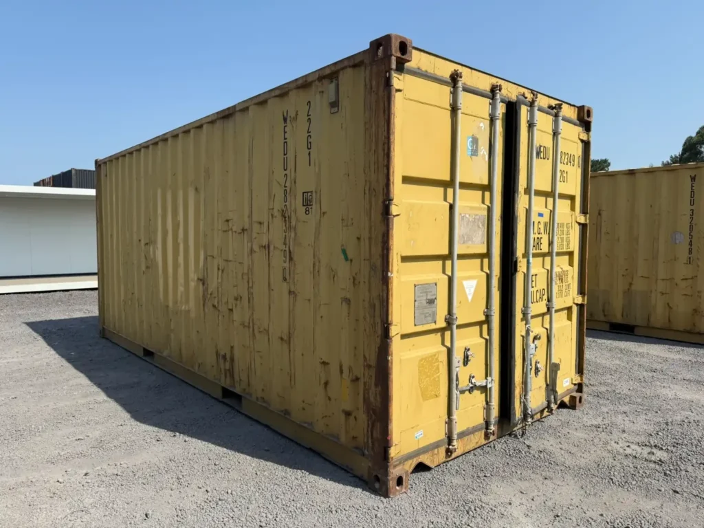Używany kontener morski 20 stóp – 33 m³ – zdjęcie 2