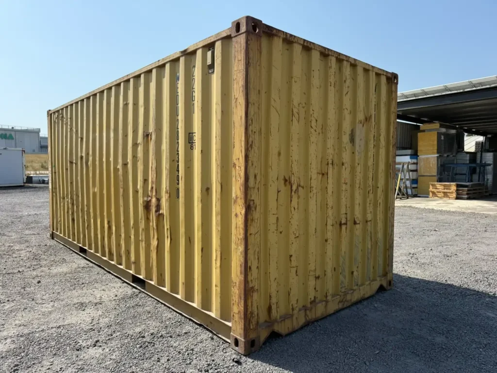 Używany kontener morski 20 stóp – 33 m³ – zdjęcie 4