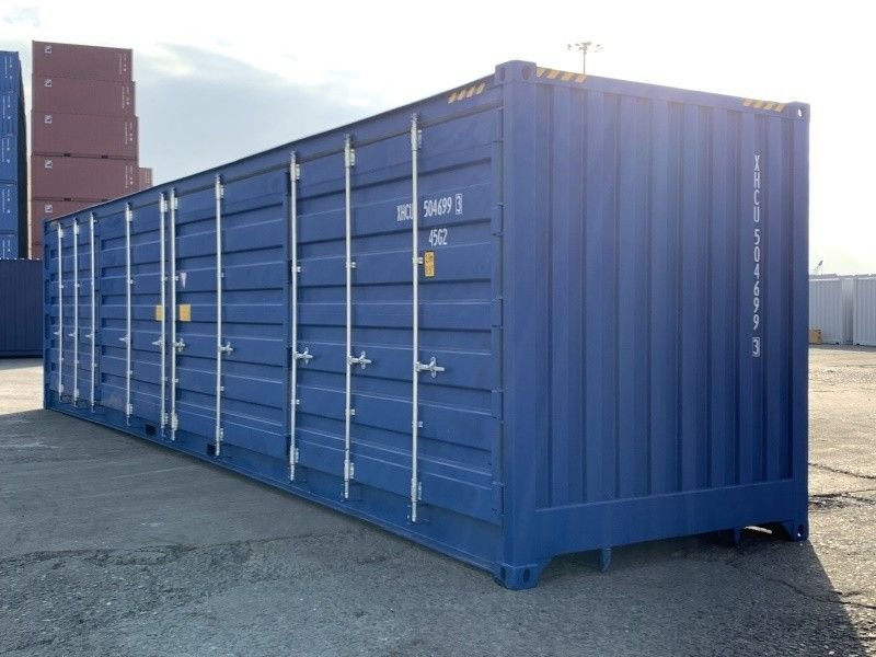 Kontener High Cube 40 stóp Full Side Door – Economy – zdjęcie 1