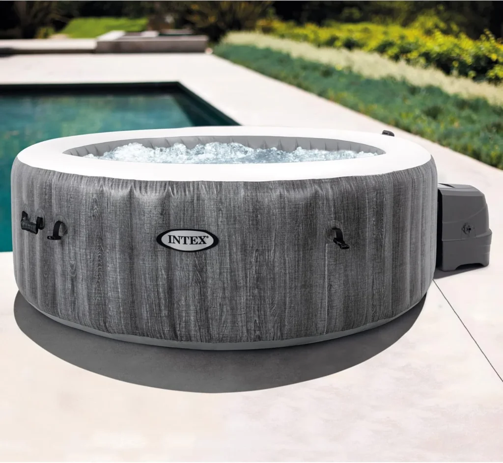 Intex PureSpa Deluxe Greywood 63 × 21 cali – zdjęcie 1