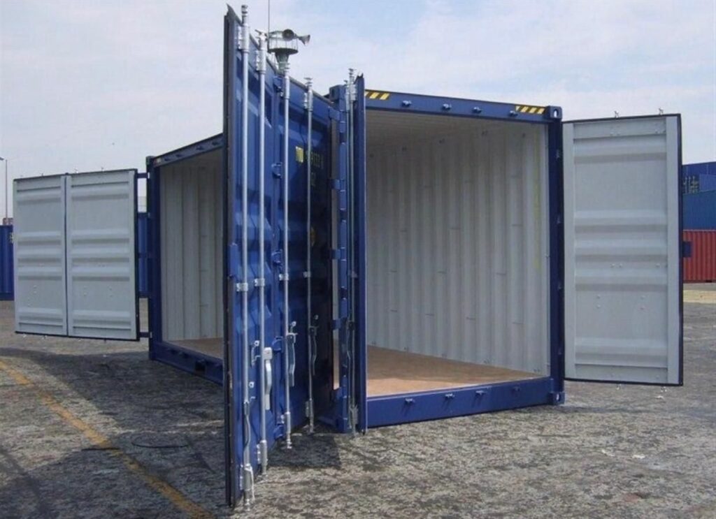 Kontener morski 20 stóp Box Double Door – zdjęcie 2