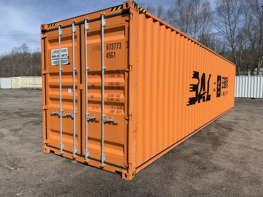 Nowy kontener morski High Cube 40 stóp One Trip – zdjęcie 1