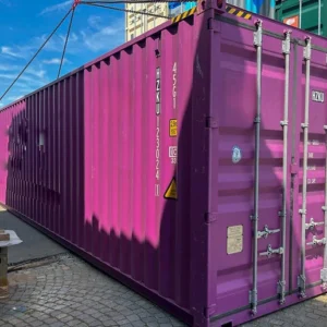Używany kontener morski High Cube 40 stóp – wersja ekonomiczna