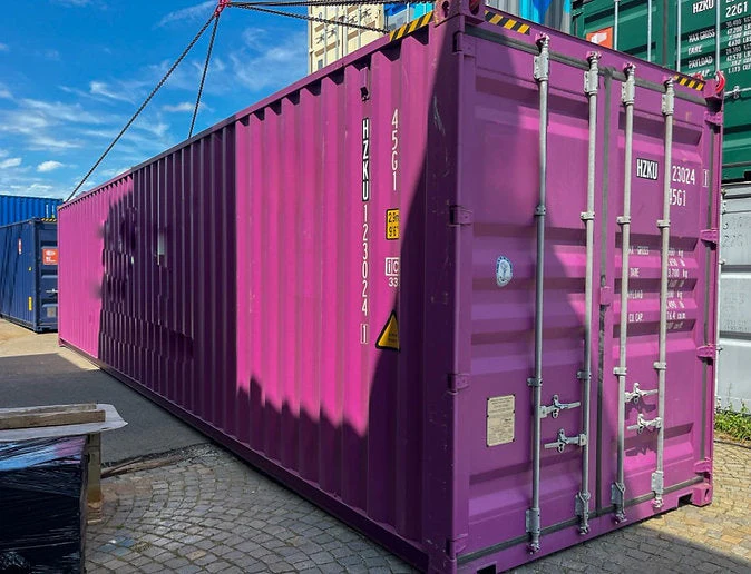Używany kontener morski High Cube 40 stóp – wersja ekonomiczna – zdjęcie 1