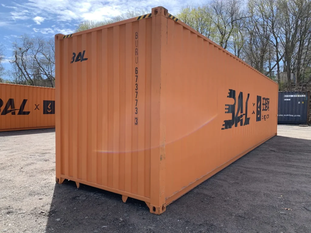 Nowy kontener morski High Cube 40 stóp One Trip – zdjęcie 4