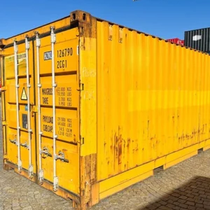 Używany kontener morski 20 stóp – wersja ekonomiczna