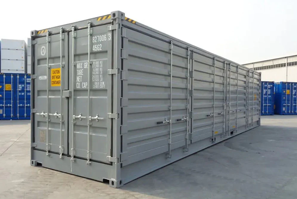 Kontener High Cube 40 stóp Full Side Door – Premium – zdjęcie 1