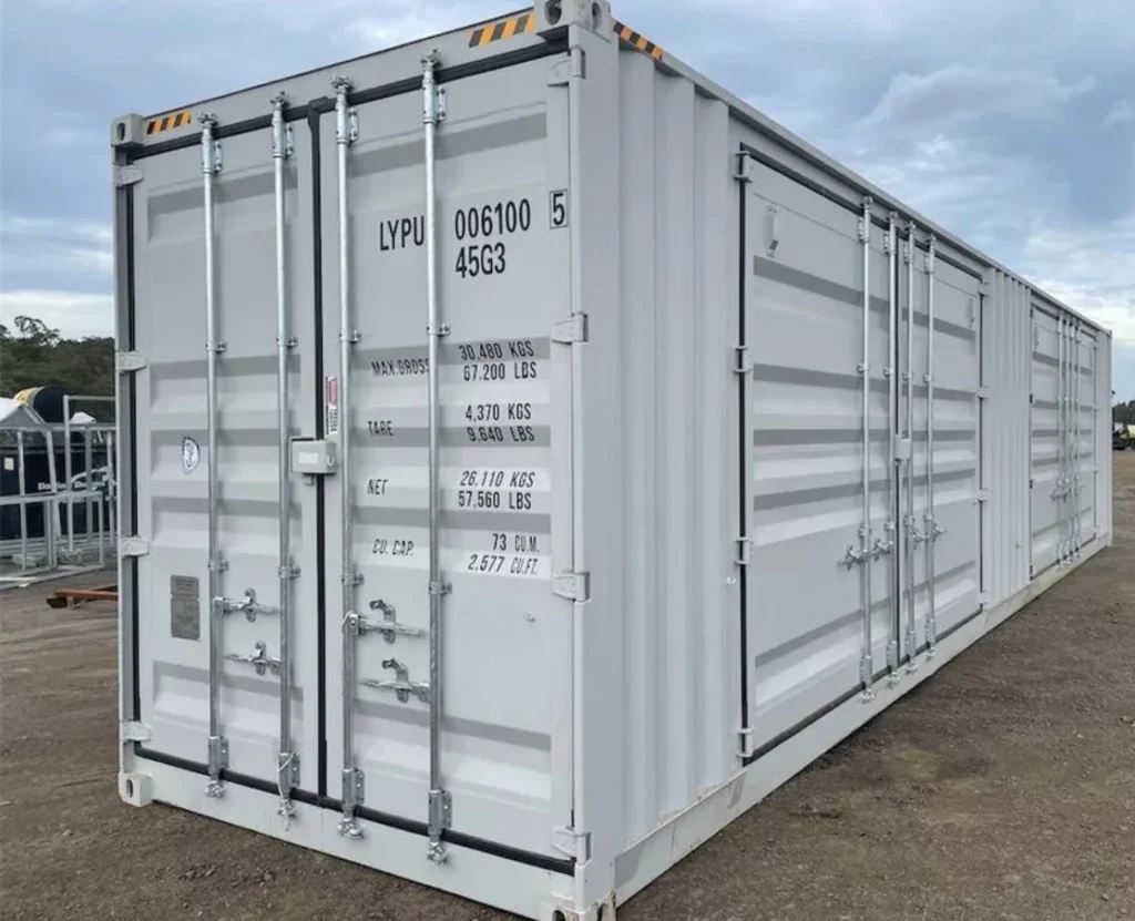 Nowy kontener High Cube 40 stóp z dwojgiem drzwi bocznych – zdjęcie 1