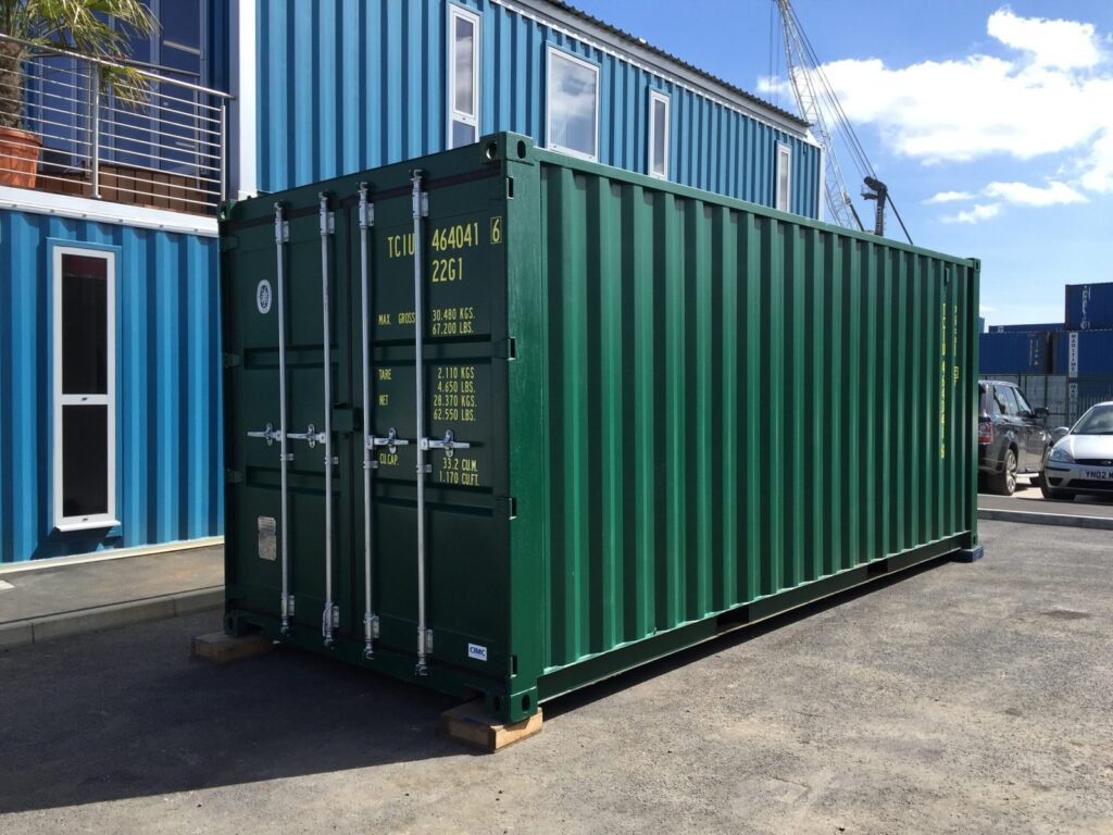 Skrócony kontener High Cube 20 stóp po profesjonalnej adaptacji – zdjęcie 3