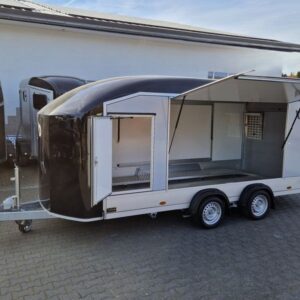 Debon Cargo Roadster 1000 480×200×206 cm ASR, czarna, 3500 kg
