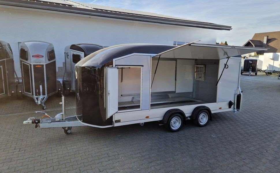 Debon Cargo Roadster 1000 480×200×206 cm ASR, czarna, 3500 kg – zdjęcie 1