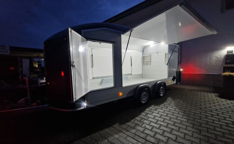 Debon Cargo Roadster 1000 480×200×206 cm, szara, 3500 kg – zdjęcie 3