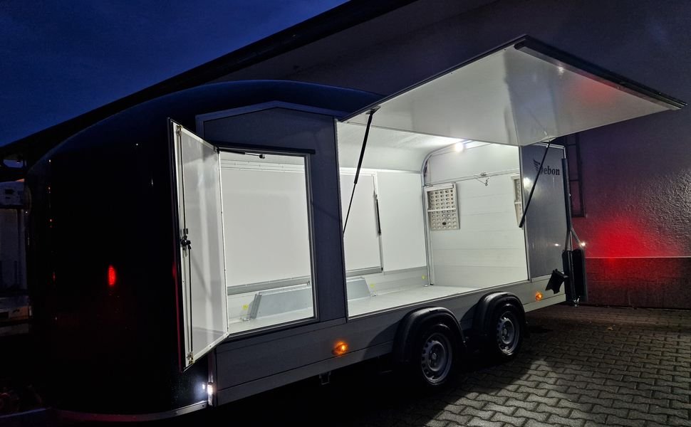 Debon Cargo Roadster 1000 480×200×206 cm, szara, 3500 kg – zdjęcie 4