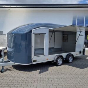 Debon Cargo Roadster 1000 480×200×206 cm, szara, 3500 kg