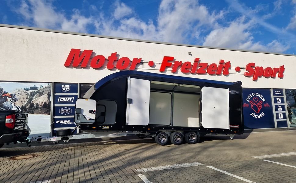 BJT Race Transporter 7 600×228×189 cm z kamerą, 3500 kg – zdjęcie 1