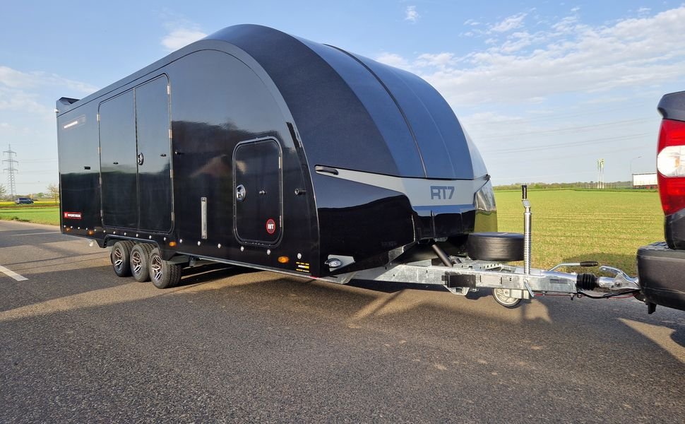 BJT Race Transporter 7 600×228×189 cm, czarna, 3500 kg – zdjęcie 1