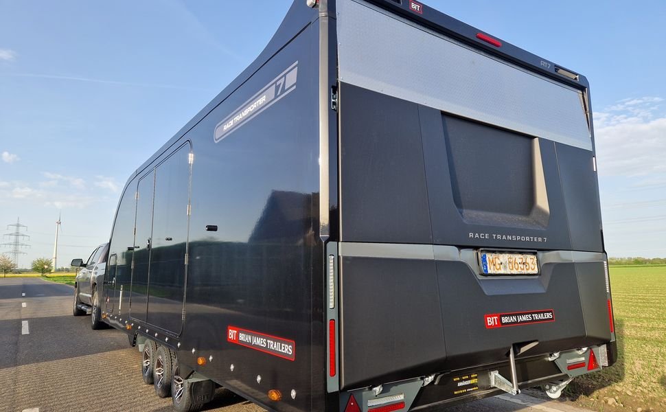 BJT Race Transporter 7 600×228×189 cm, czarna, 3500 kg – zdjęcie 5