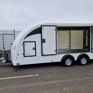 Brian James Trailers Race Transporter 5 biały