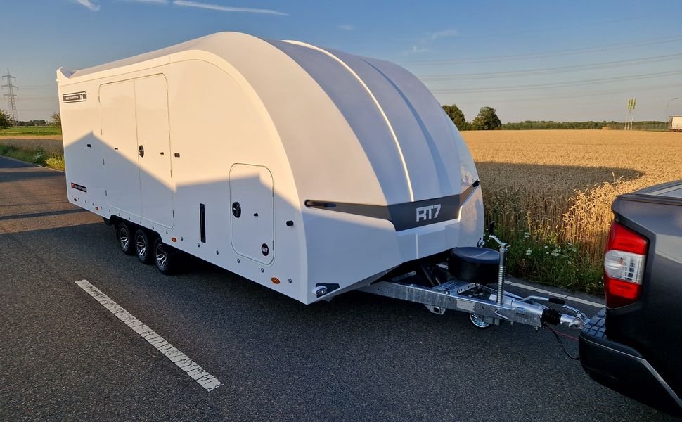 BJT Race Transporter 7 600×228×189 cm, biała, 3500 kg – zdjęcie 4