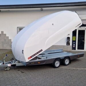 BJT Race Shuttle 2 430×195×160 cm, uchylna, 2600 kg