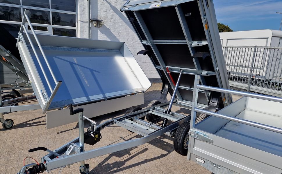 Debon PW 1.2 ECO 306×155×30 cm, wywrotka ręczna, 2000 kg – zdjęcie 4