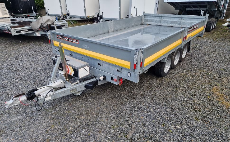 Brian James CarGO Tipper 2 360×195×30 cm, wywrotka elektryczna Tridem, 3500 kg – zdjęcie 2