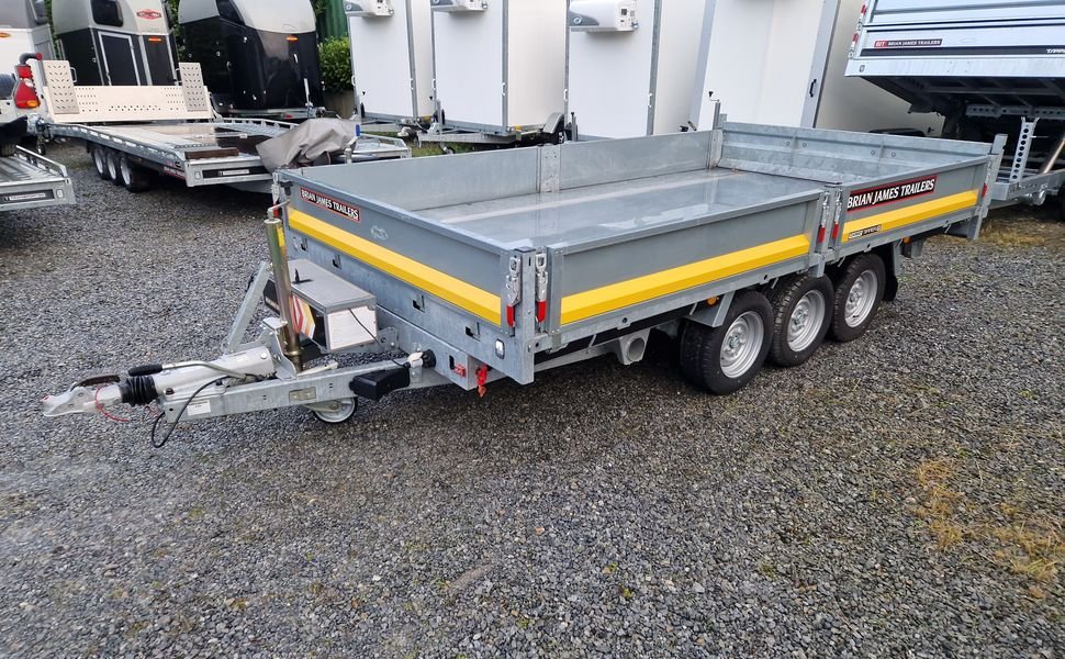 Brian James CarGO Tipper 2 360×195×30 cm, wywrotka elektryczna Tridem, 3500 kg – zdjęcie 3