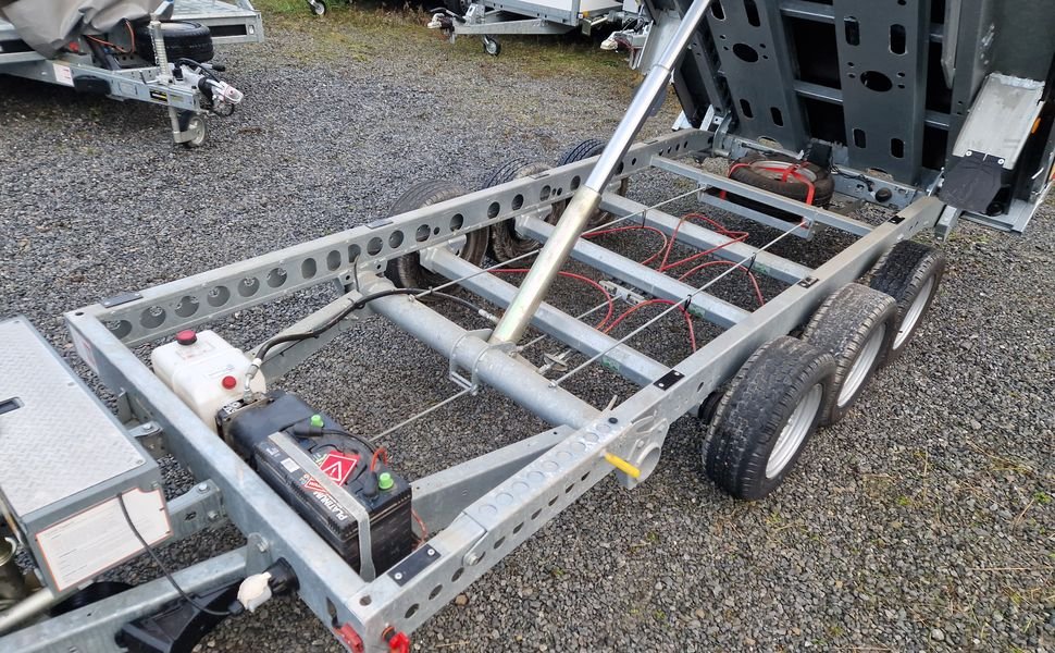 Brian James CarGO Tipper 2 360×195×30 cm, wywrotka elektryczna Tridem, 3500 kg – zdjęcie 5