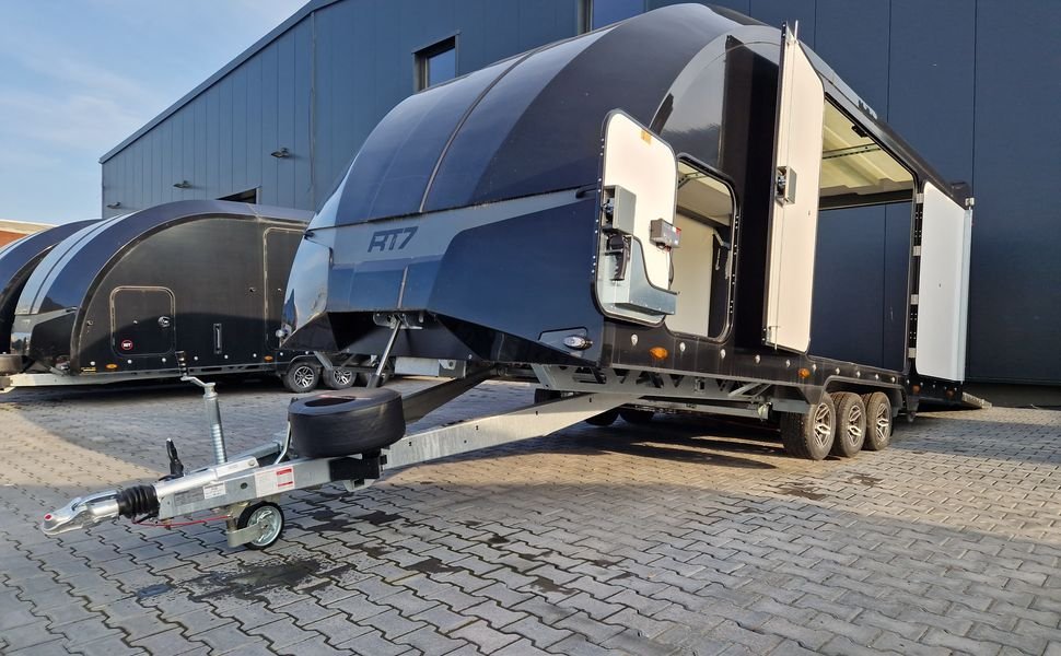 BJT Race Transporter 7 550×230 cm, czarna, 3500 kg – zdjęcie 4