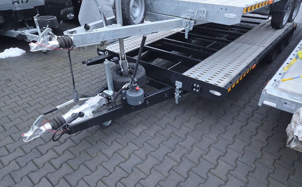 Cartrailer Expert 3560 Easyload Black 600×216 cm 3500 kg – zdjęcie 3