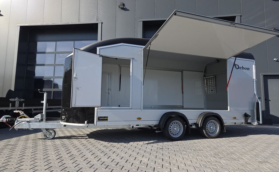 Debon Cargo Roadster 1000 480×200×206 cm, czarna, 3500 kg – zdjęcie 3