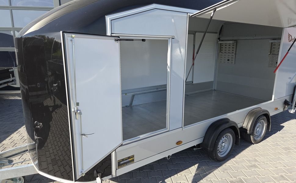 Debon Cargo Roadster 1000 480×200×206 cm, czarna, 3500 kg – zdjęcie 4