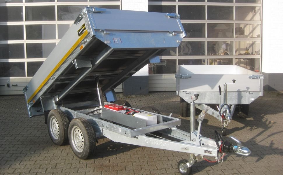 Eduard Heckkipper 260×150×30 cm, wywrotka elektryczna, 2000 kg – zdjęcie 2