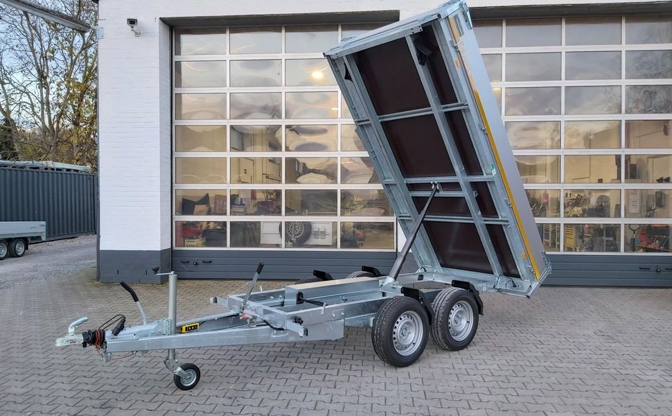 Eduard Heckkipper 310×160×30 cm, wywrotka elektryczna z pompą ręczną, 2700 kg – zdjęcie 2