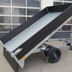 Saris K1 Black Edition 256×150×30 cm, wywrotka ręczna, 1500 kg
