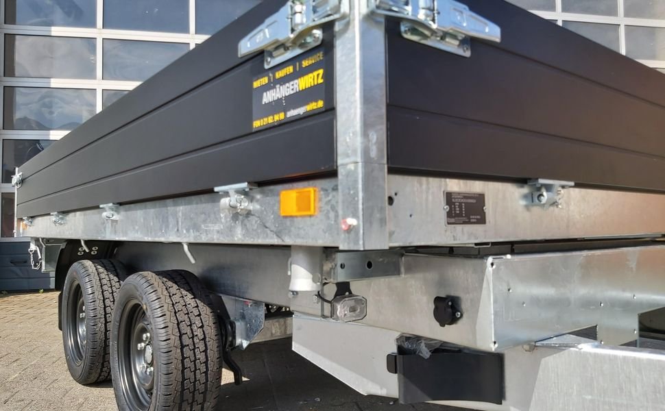 Saris K3 Black Edition 306×184×30 cm, wywrotka trójstronna elektryczna, 2700 kg – zdjęcie 4