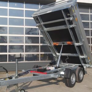 Debon PW 2.4 Basic 305×180×35 cm, wywrotka trójstronna elektryczna, 2600 kg