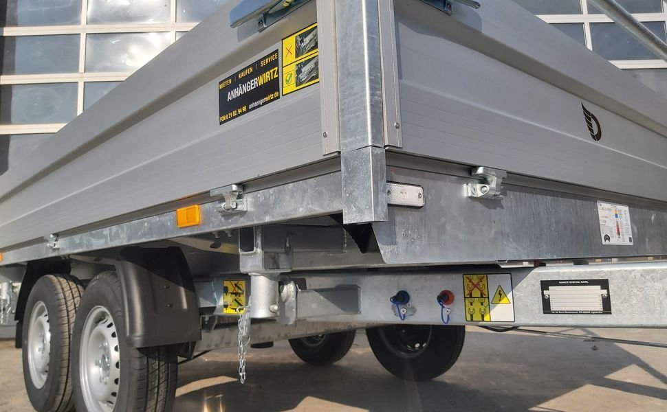Debon PW 2.4 Basic 305×180×35 cm, wywrotka trójstronna elektryczna, 2600 kg – zdjęcie 4