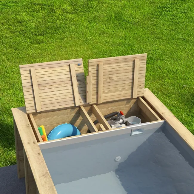 Drewniany basen Pool’n Box BWT Arena 620 × 250 × 133 cm – zdjęcie 4