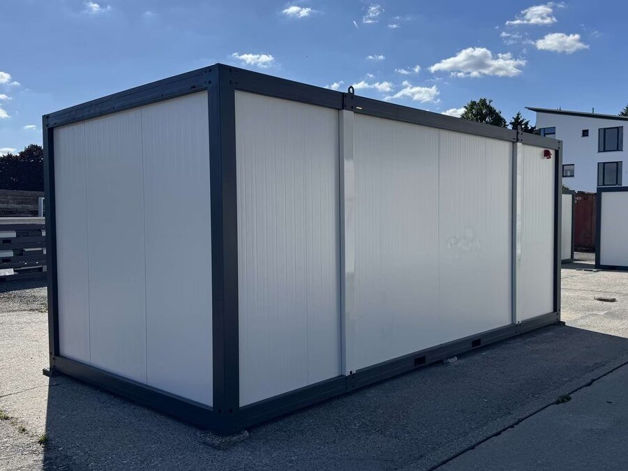 Kontener biurowy 17 m² z roletami – zdjęcie 8