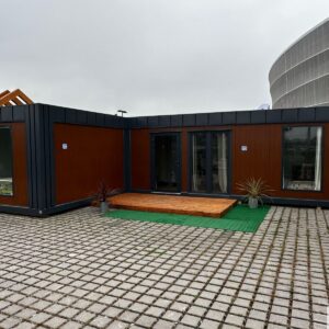 Pawilon mieszkalny DUO w kształcie litery L