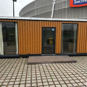 Pawilon mieszkalny typu stodoła 3,3 × 8 m