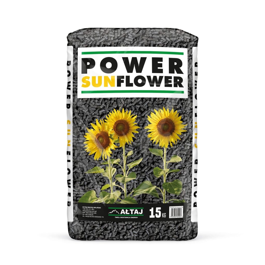 Pellet z łuski słonecznika Power Sunflower – zdjęcie 1