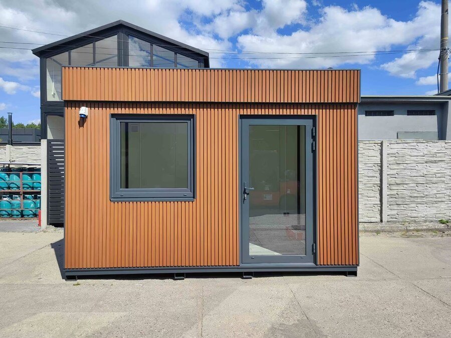 Prefabrykowany moduł biurowy 10 m² – zdjęcie 1