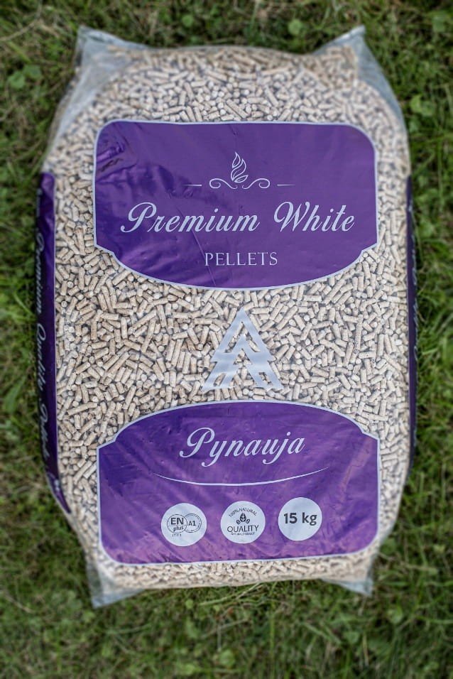 Pellet drzewny Premium White ENplus A1 – 975 kg – zdjęcie 2